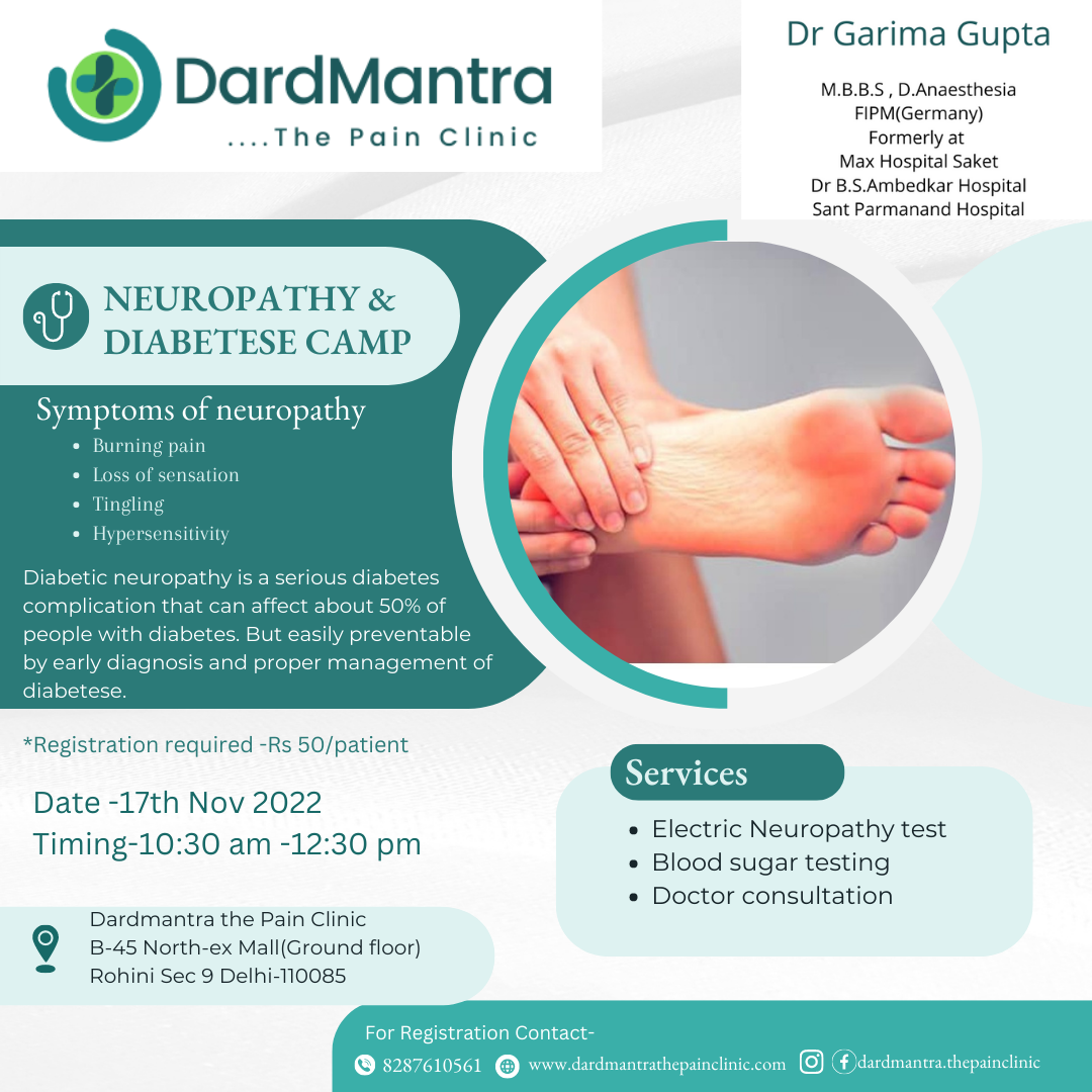 Neuropathy and Diabetese Camp